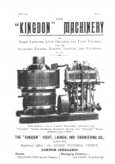 A Description of Kingdon Steam Launch Machinery